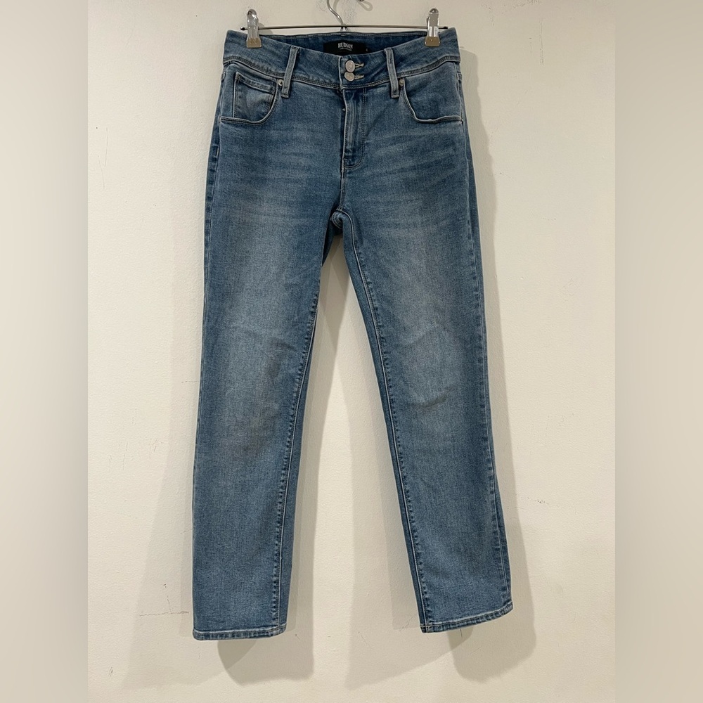 Hudson Jeans women’s Straight Fit in Classic Blue 4